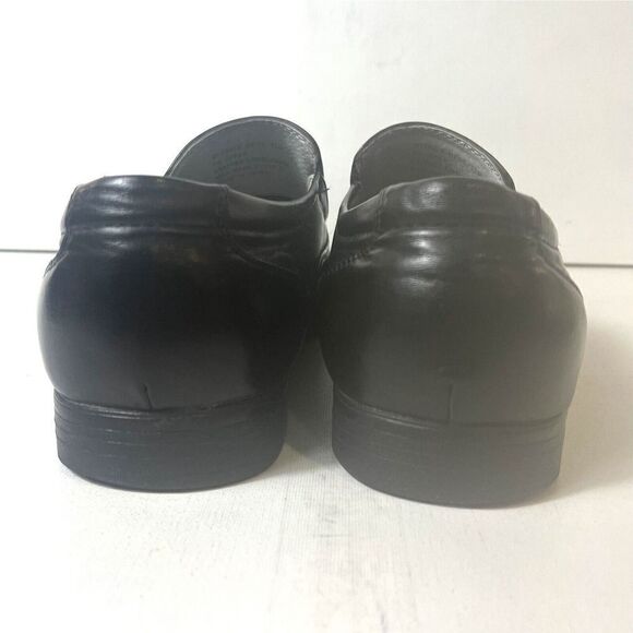 Madden M-Trace Black Faux Leather Slip On Square Toe Casual Comfort Men 11M Shoe - Picture 9 of 11